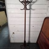 Perroquet ancien en bois courbé