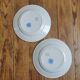 Mismatched vintage dinner plates "Spring"