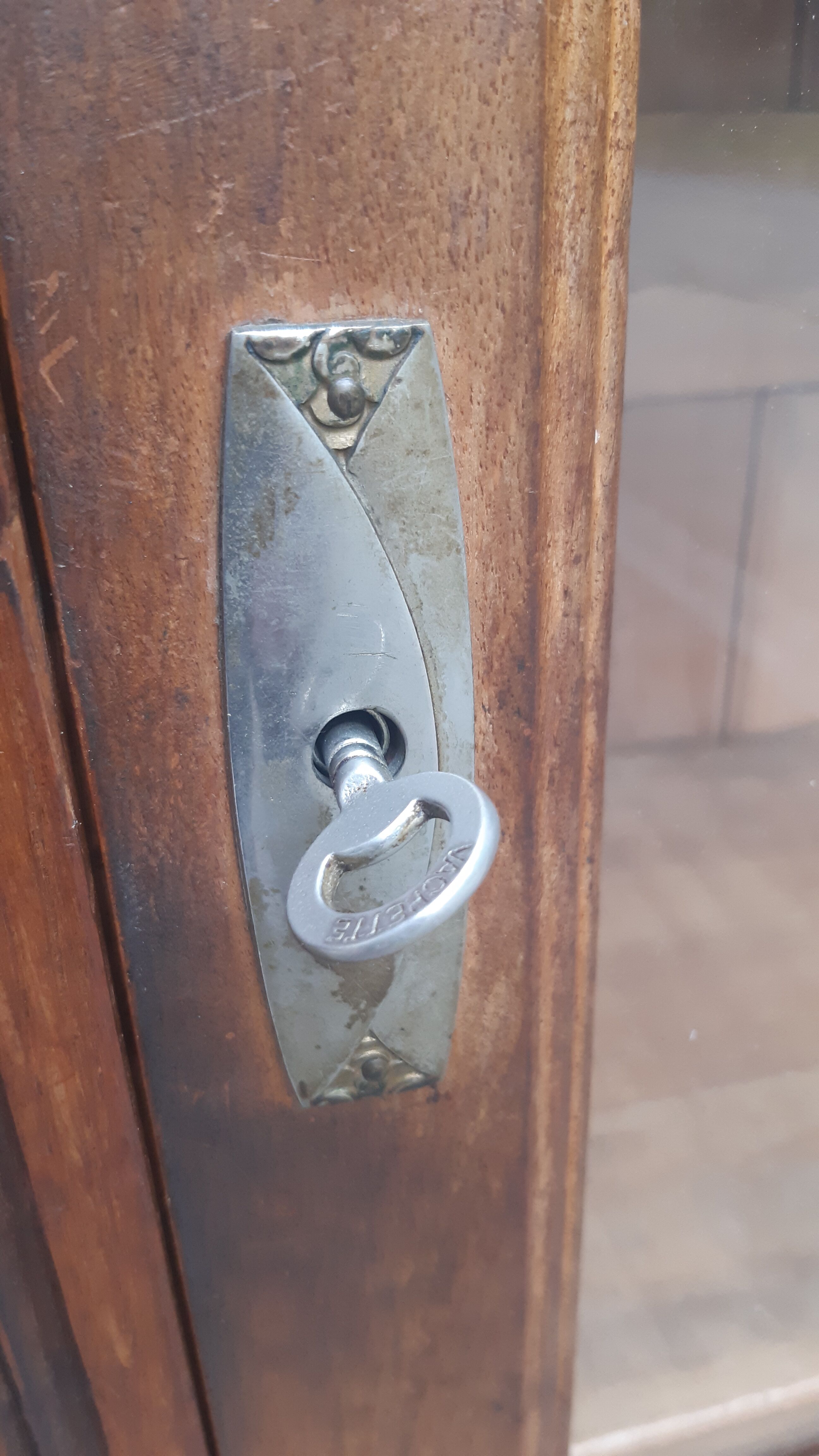 Art Deco glazed cabinet