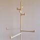 Midcentury Floor Coat Rack Gedy, Makio Hasuike, Italy, 1970s