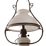 Suspension ancienne en opaline