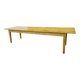 XXL farmhouse table with spindle legs 320 cm in solid oak