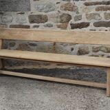 Pair of wooden benches, 40s