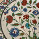 Large ceramic dish Greek IKAROS RHODES – hand-painted – 35 cm