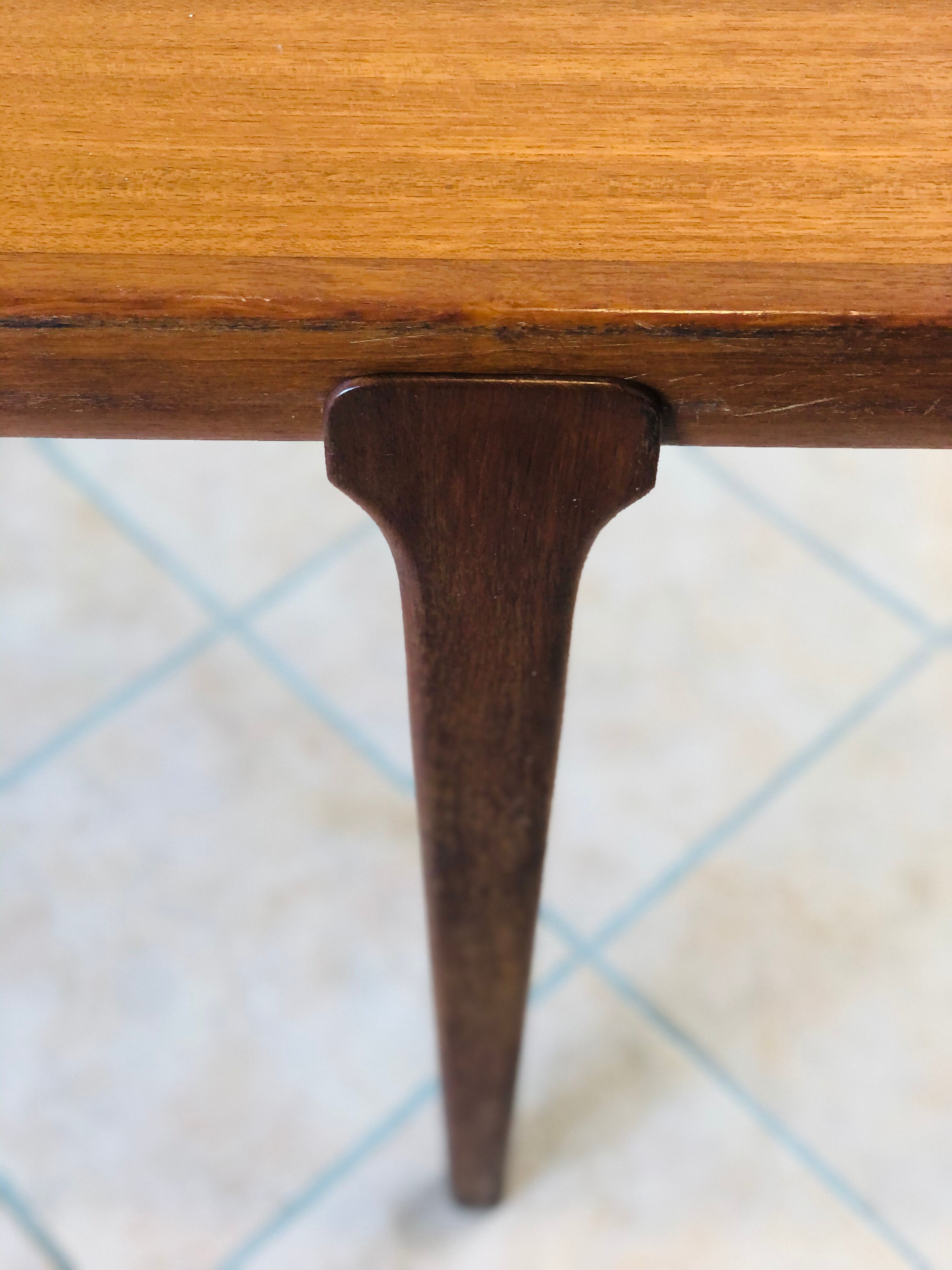 Scandinavian teak dining table 1960