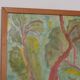 Original Swedish Oil on Panel – “Wavy Trees” by Bertil Almgren