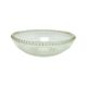 Mid-century modern centerpiece, transparent glass, Poland, 1970s.