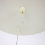 Mid century adjustable glass chandelier by pokrok zilina, 1970s