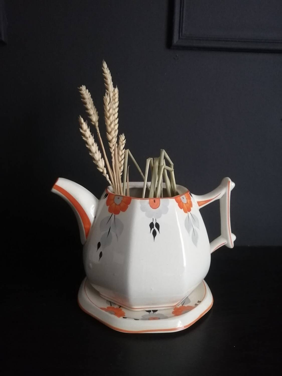 Palissy potery art deco service