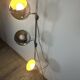Lampadaire Vintage Space Age "Eyeball" 3 Globes Chromés 1970'S