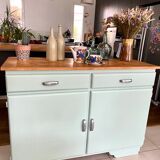 Vintage mint green buffet