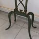 5-arm candle holder lamp on stand, vintage wrought iron floor lamp