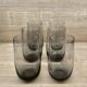 Scandinavian smoke glass set, 1960s