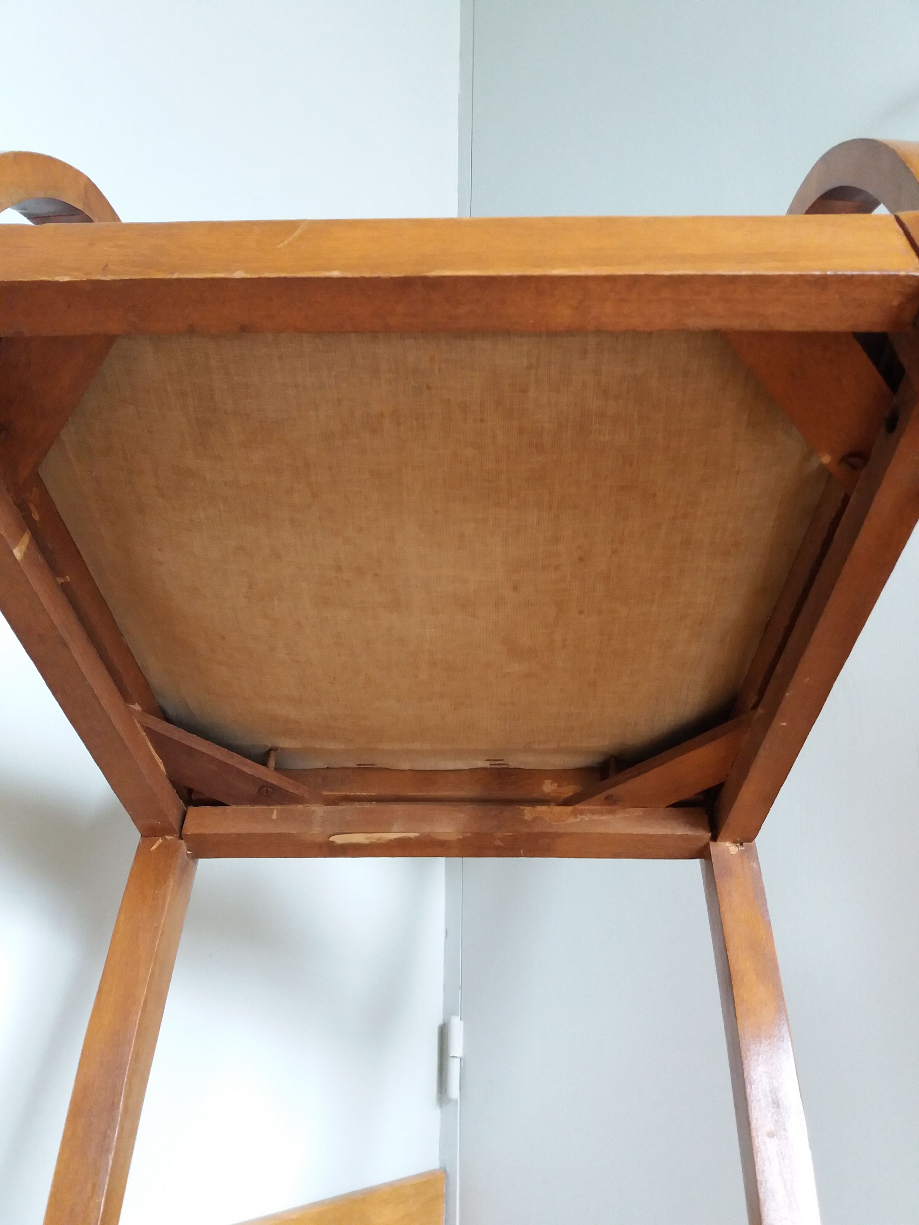 Fauteuil bridge années 50 60