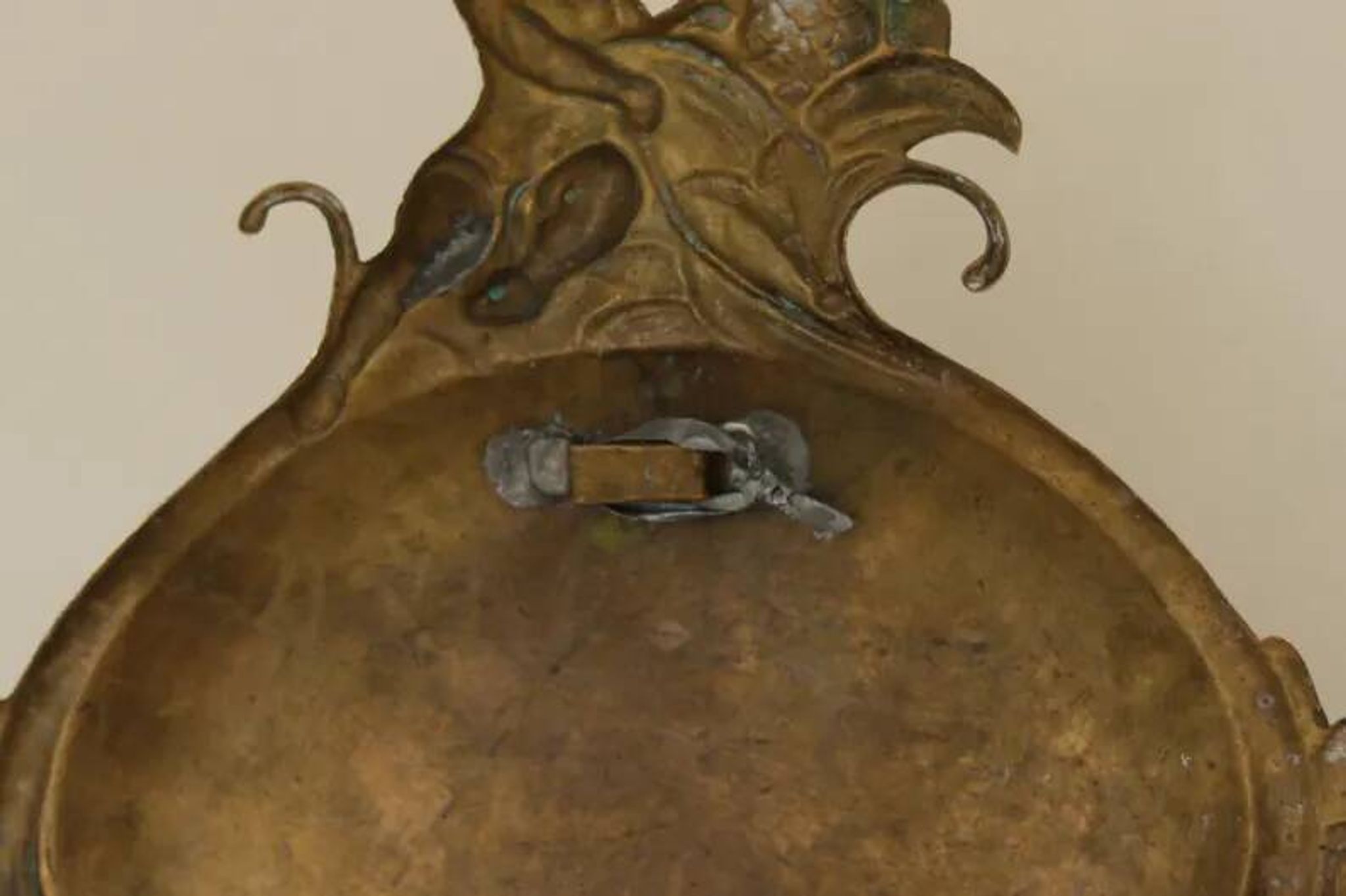 Pair Of Mid Century Swedish Brass Sconces