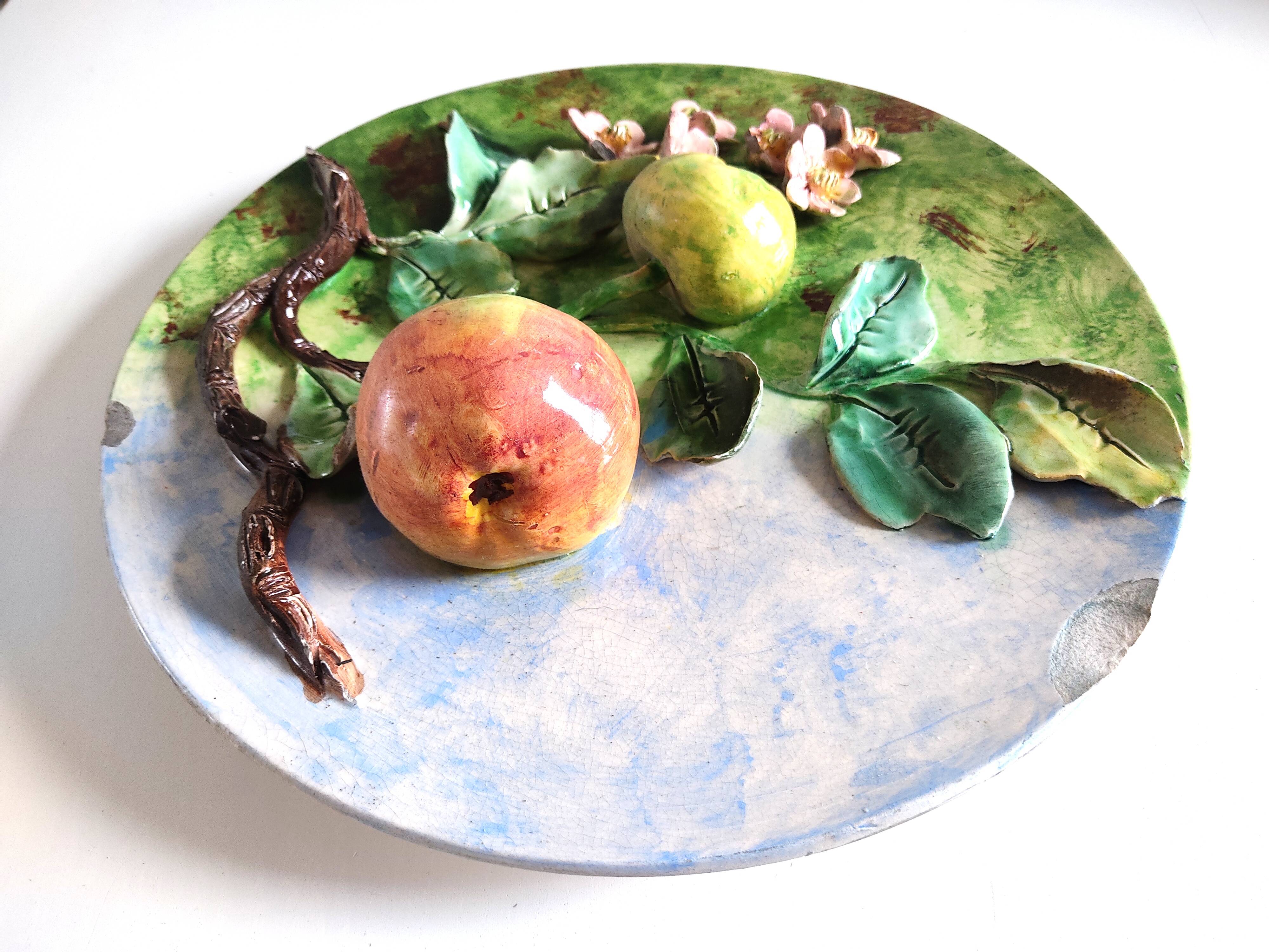 Longchamp embossed fruit plate