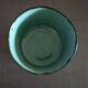 Celadon and black enamelled pot cover - 1960s
