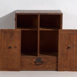 Antique cedar mizuya ko-dansu, Meiji-Taishō period (circa 1890-1925) #39