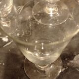 10 verres à vin ancien