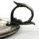 Eclectic chamberstick, silver-plated brass, Poland, early 20th century
