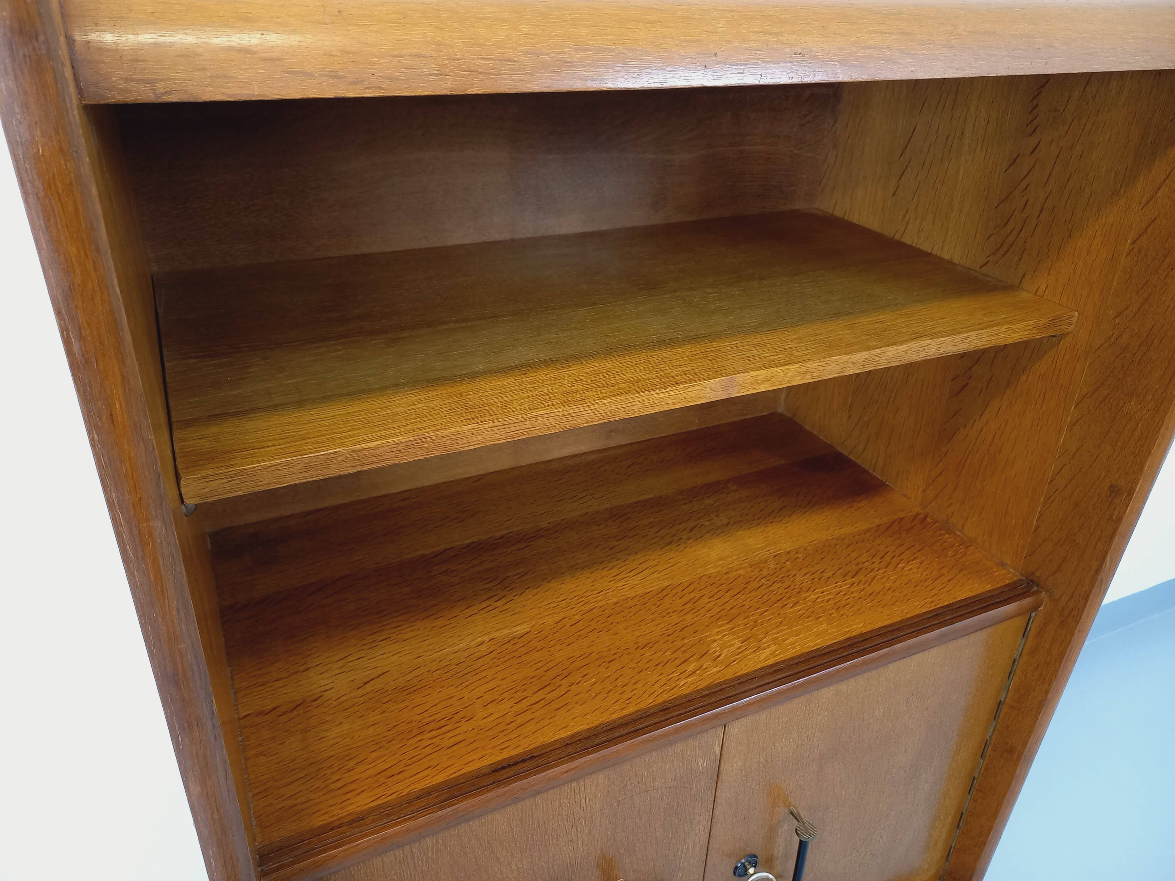 Vintage storage bookshelf René Gabriel Scandinavian style