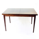 Mid Century Extendable Dining Table In Mahogany By Jitona, Czechoslovakia 1960s
