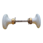 Porcelain door handles with centre distance