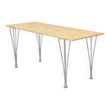Table à manger Mathsson Hein rectangle bois Danemark