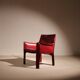 Fauteuil en cuir 'CAB 414' par Mario Bellini pour Cassina | Italie 1982