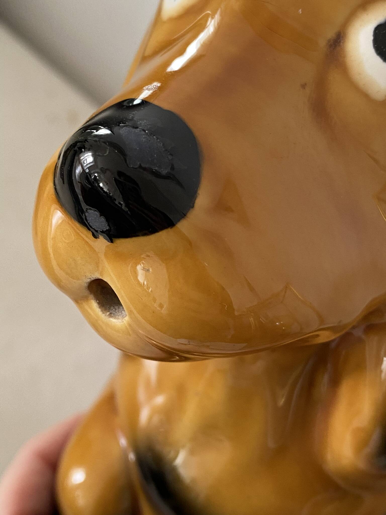 Vintage pitcher dog carafe