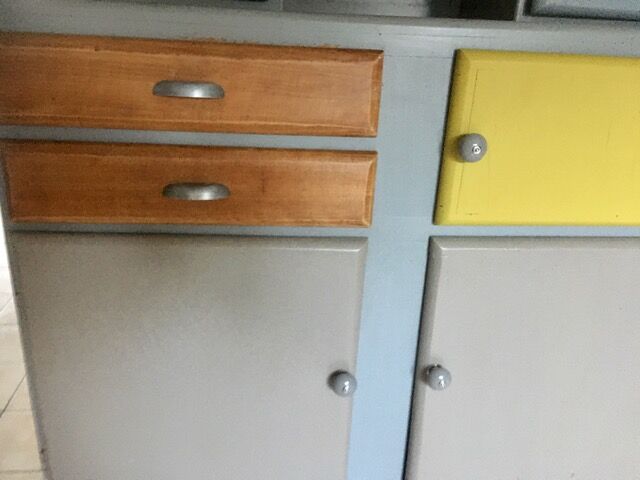 Buffet 2 pieces vintage mado