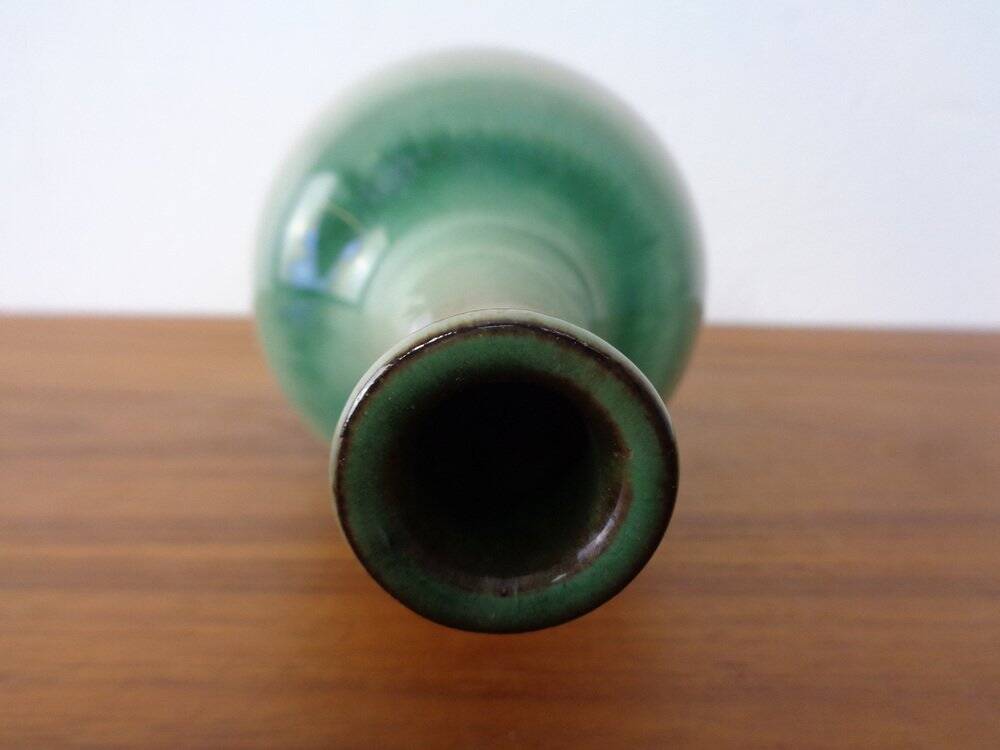 Small Danish ceramic vase from Hyllested, 1960s