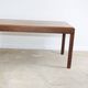 Vintage coffee table, mid-century modern wooden living room table, 1970s