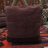 Vintage Brown Stripped Wool Cushion Cover- 41x43cm