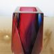 Vase Sommerso Murano design Luigi Mandruzzato 60s
