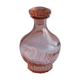 Carafe verre rose style art déco 14 cm