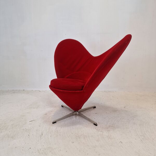 Chaise Red Heart