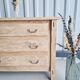 Solid wood chest of drawers