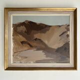 Vintage Oil on Canvas signed Gustav Adolf Johansson