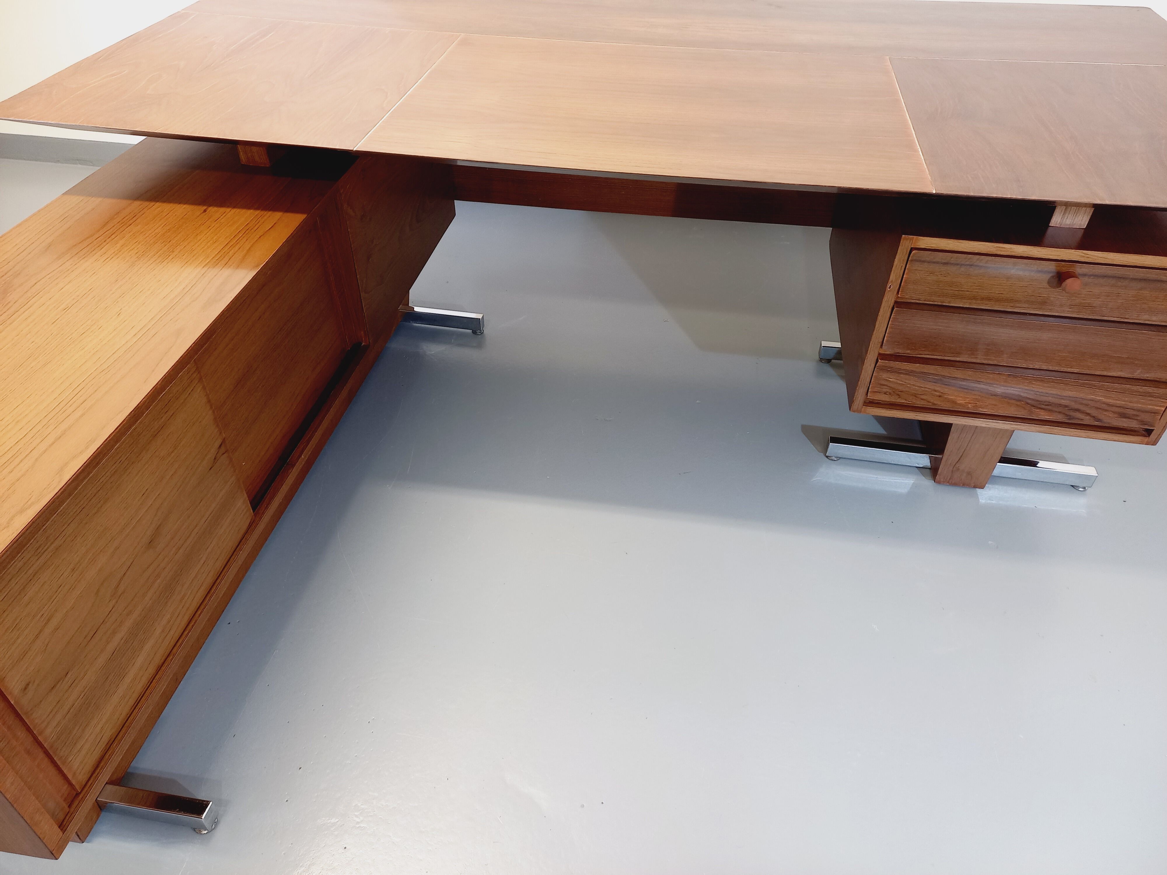 Bureau d’angle de direction Voko vintage style scandinave années 60 70 ...