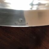 Silver metal serving tray