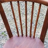 Set of 4 Baumann bistro chairs from the 50s stamped