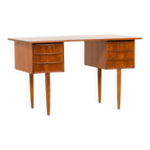 Small Danish mid century teak desk, 1960s