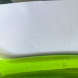 Green plexi chairs
