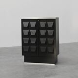 Mid-Century Brutalist Cabinet or Highboard, Belgium ca. 1970