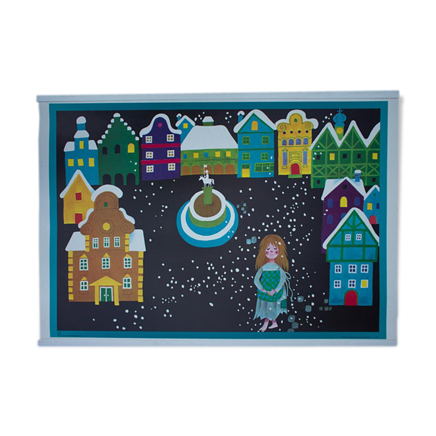 Poster published by Quirin Haslinger Linz Austria 1964