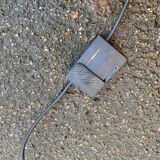 Lampadaire vintage noir coupole Belgique