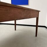 Vintage farm table with 2 large drawers