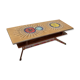 Table basse vintage - double plateau - Adri