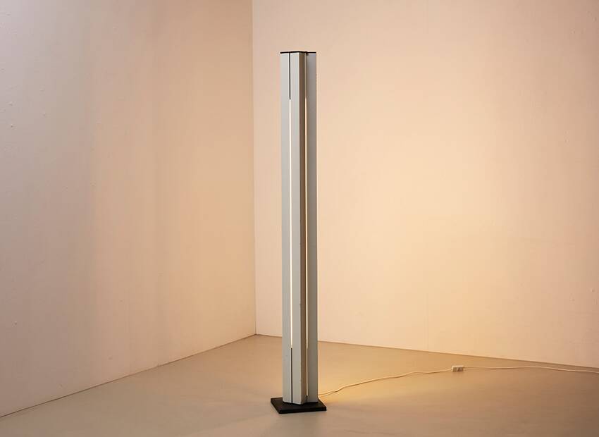 Ettore Sottsass Moonlight Floor Lamp for Arredoluce Italy 1971